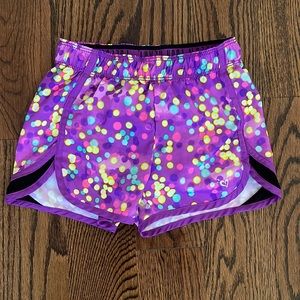 Justice, 5(Girl), Purple, Yellow, Blue, and Pink.